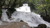Foto: Eksotisme Air Terjun Perawan di Papua