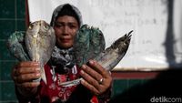 Geliat Usaha Ikan Asin di Pulau Pramuka