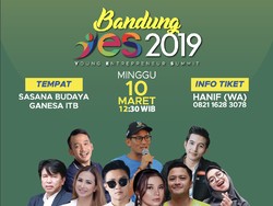 Dear Milenial Jabar, Ikut Bandung YES 2019 Biar Jadi Pengusaha Sukses