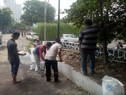 KSOP Muara Angke Gelar Padat Karya Libatkan Warga Sekitar Pelabuhan