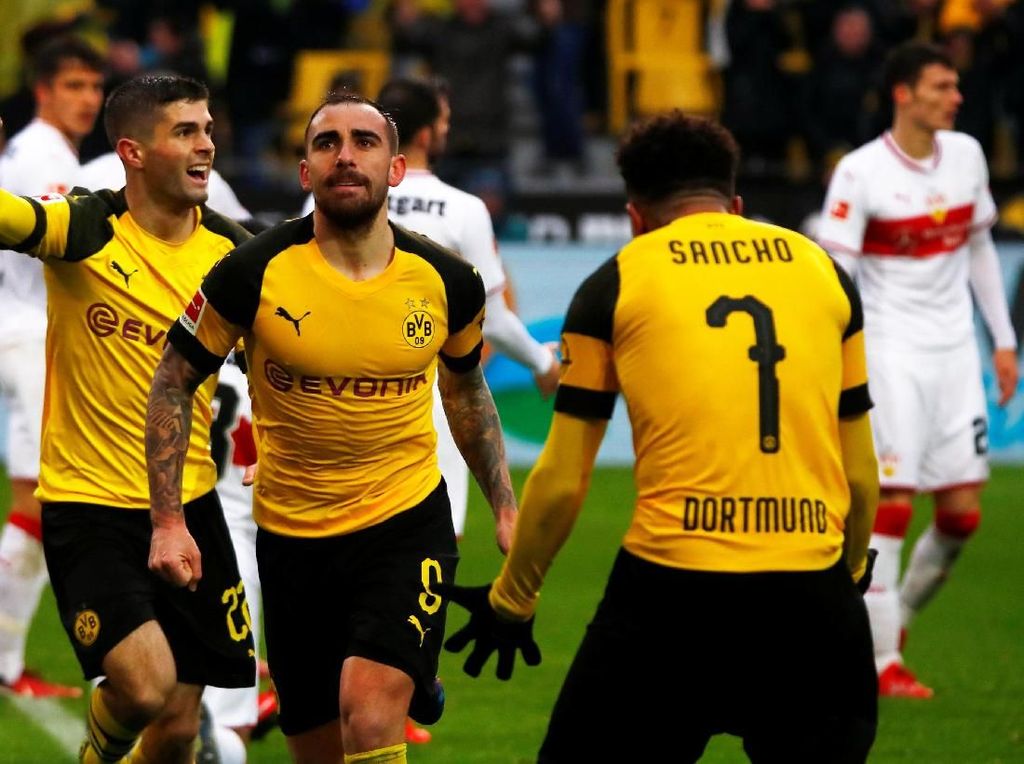 Hasil Liga Jerman: Meski Menang, Dortmund Turun dari Puncak