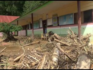 Diterjang Banjir Bandang, 3 Sekolah di Mamasa Rusak Parah