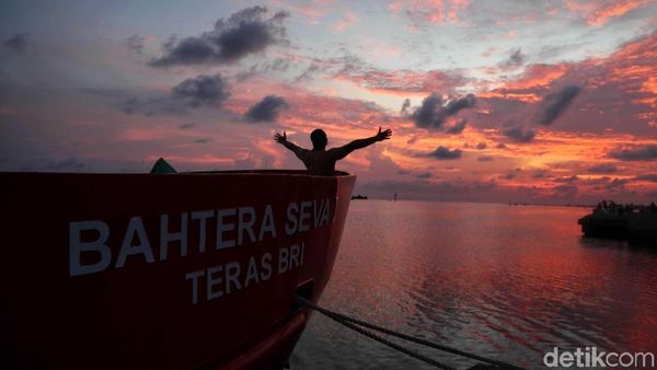 Saat Pegawai BRI dan Kru Kapal Bahtera Seva 1 Nikmati Hari