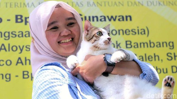 Bandi Pemenang Lomba Mirip Bobby, Kucing Milik Prabowo