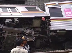 Kesaksian Warga yang Ambil Video Sesaat Setelah KRL Terguling