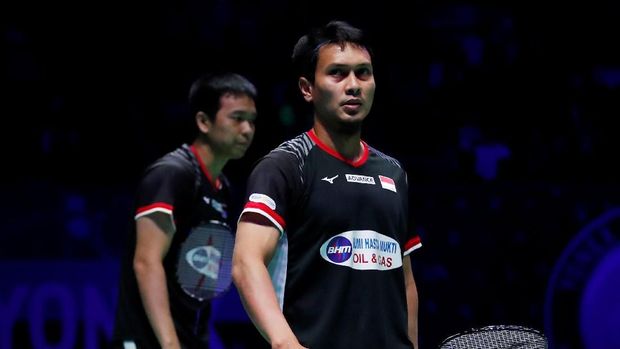 Mohammad Ahsan/Hendra Setiawan harus bermain dengan kondisi Hendra cedera di babak final.