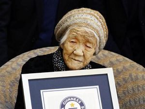 Potret Kane Tanaka, Manusia Tertua di Dunia Berumur 119 Tahun Potret Kane Tanaka, Manusia Tertua di Dunia Berumur 119 Tahun