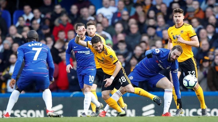 Babak I: Chelsea Vs Wolves Masih Sama Kuat