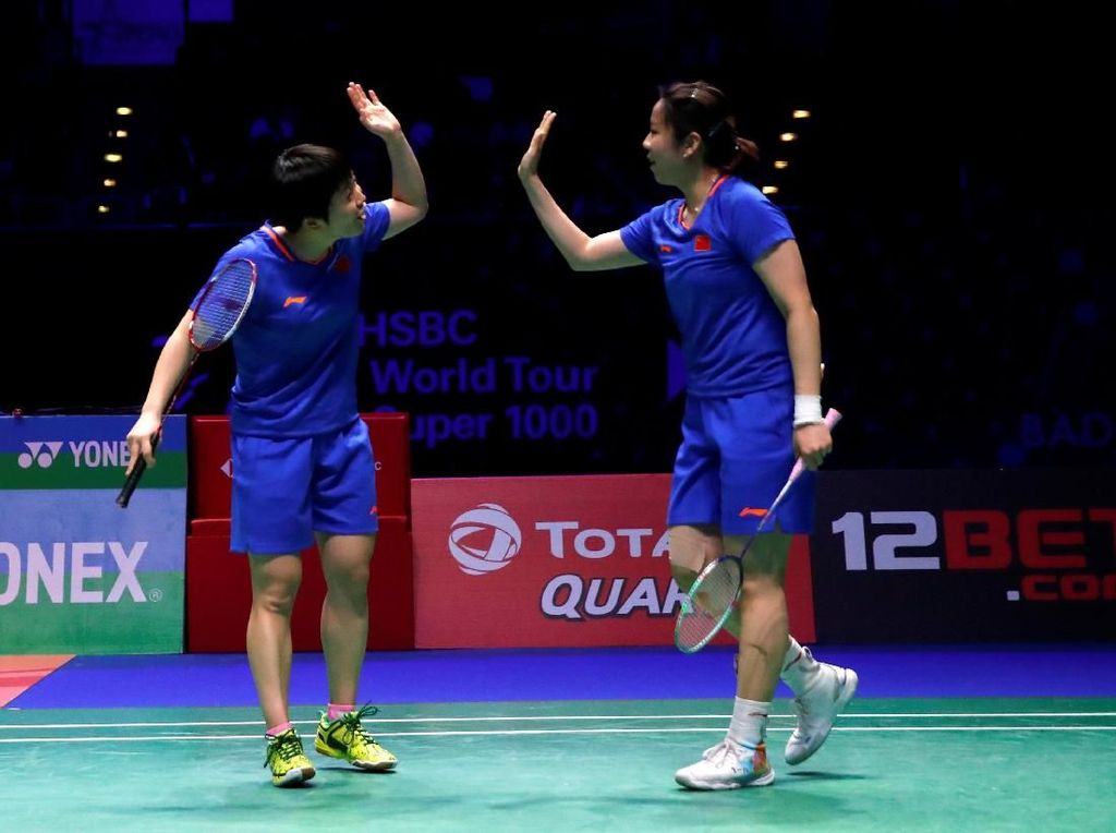 Kalahkan Ganda Putri Jepang, Chen Qingchen/Jia Yifan Juara All England Kalahkan Ganda Putri Jepang, Chen Qingchen/Jia Yifan Juara All England
