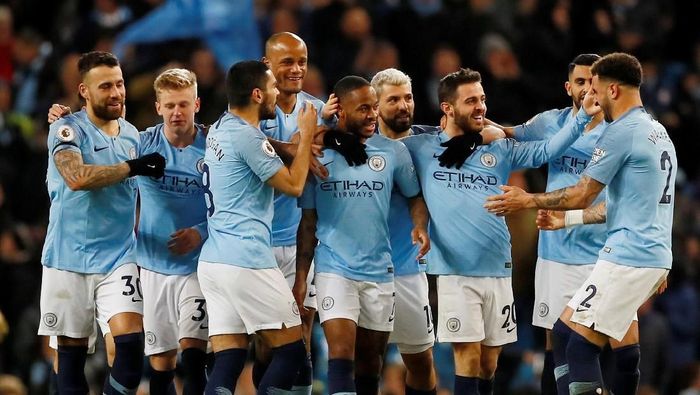 Manchester City dalam jalur meraih quadruple. (Foto: Jason Cairnduff/Action Images via Reuters) Manchester City dalam jalur meraih quadruple. (Foto: Jason Cairnduff/Action Images via Reuters)