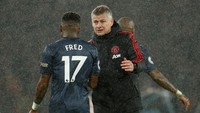 Ini menjadi kekalahan pertama Solskjaer saat membesut MU di Premier League. (Foto: John Sibley/Reuters)