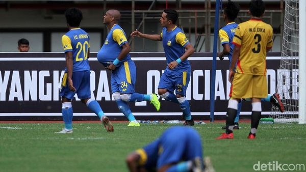 Selebrasi Hamil Anderson Salles Warnai Kemenangan Bhayangkara FC