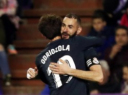 Poin penuh dari pertandingan ini tak menggeser Madrid dari posisi tiga klasemen Liga Spanyol dengan 51 poin. Mereka tertinggal lima angka dari Atletico Madrid di posisi dua dan teroaut 12 poin di belakang Barcelona yang kini memuncaki klasemen. REUTERS/Sergio Perez.