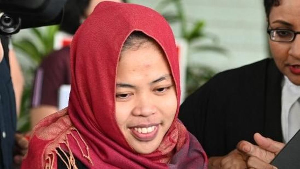 Senyum Cerah Siti Aisyah Usai Bebas dalam Kasus Kim Jong-Nam