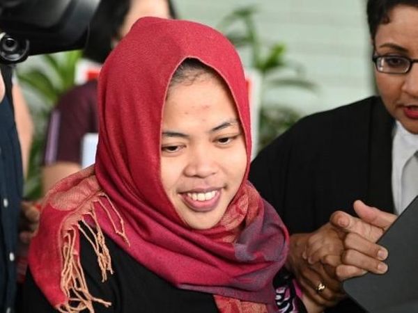 Senyum Cerah Siti Aisyah Usai Bebas dalam Kasus Kim Jong-Nam