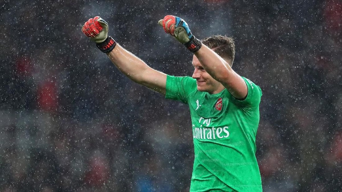 Bernd Leno berhasrat tampil di final Liga Europa. (Foto: Catherine Ivill/Getty Images)