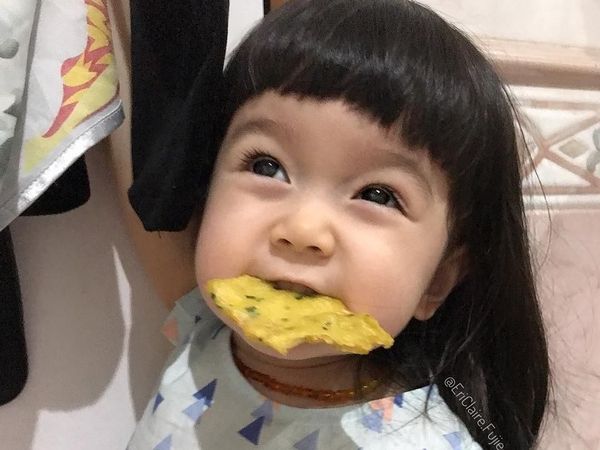 Gemasnya Ericlaire Fujie, Selebgram Cilik yang Hobi Ngemil