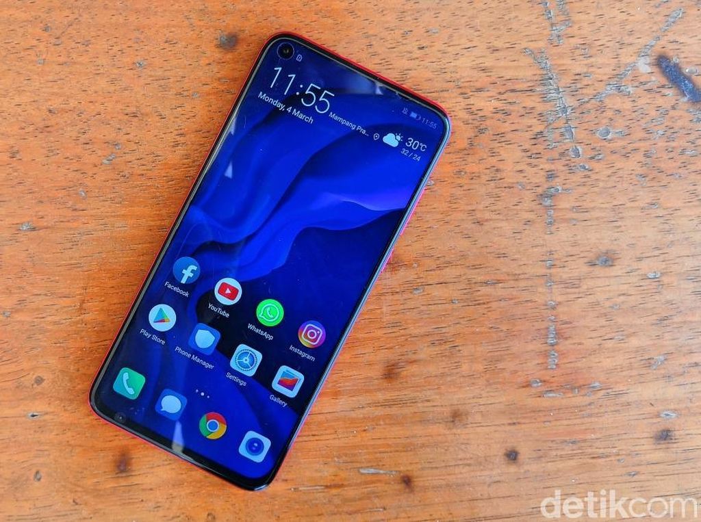 Huawei Nova 4, Smartphone Langka dengan Kamera Tertanam di Layar Huawei Nova 4, Smartphone Langka dengan Kamera Tertanam di Layar