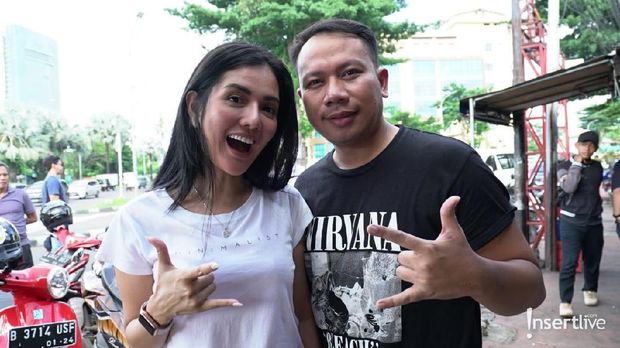 Anggia Chan dan Vicky Prasetyo