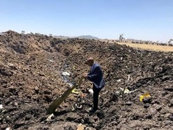 Kotak Hitam Pesawat Ethiopian Airlines Ditemukan