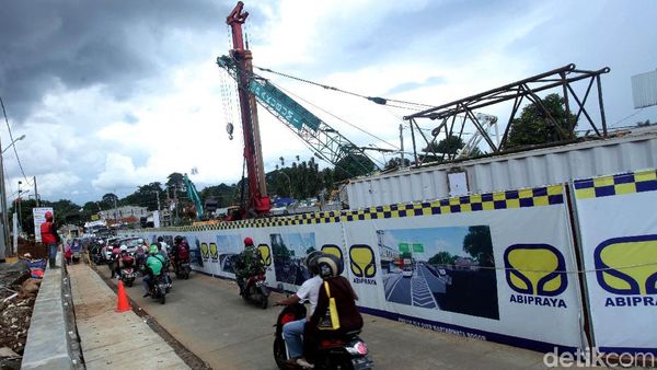Progres Terkini Pembangunan Flyover Martadinata Bogor