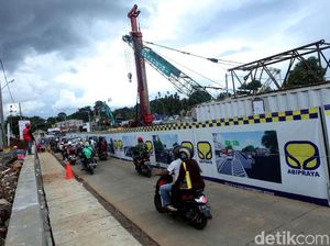 Progres Terkini Pembangunan Flyover Martadinata Bogor