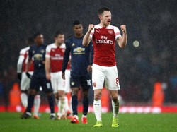 Ramsey Tandai Laga Terakhir Lawan MU dengan Manis