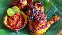 Bumbu ayam bakar pedas.