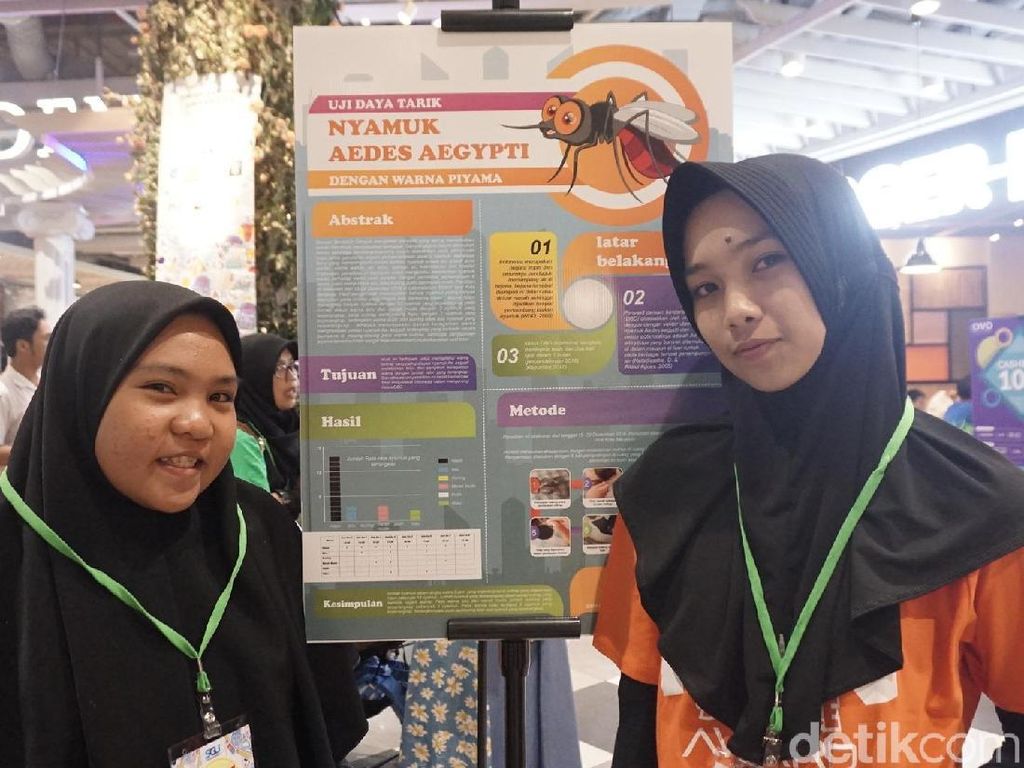 Terungkap! Siswa SMA Temukan Warna yang Paling Disukai Nyamuk DBD Terungkap! Siswa SMA Temukan Warna yang Paling Disukai Nyamuk DBD