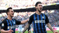 Tambahan tiga angka membuat Inter kini mengumpulkan 50 poin. 