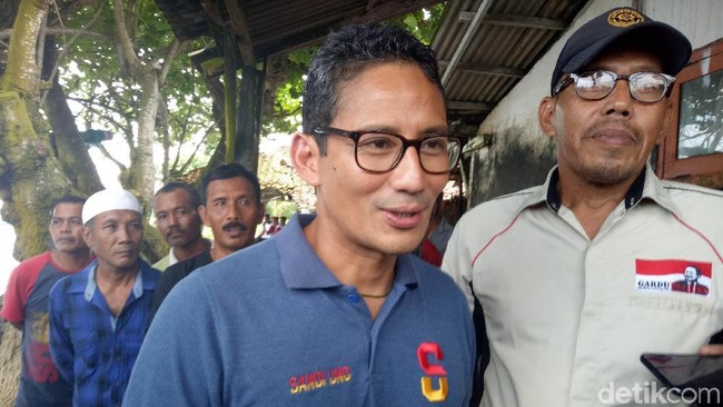 Sandiaga soal Pengakuan Agum: Serahkan Buktinya, Prabowo Sangat Mendukung