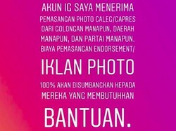 Pengumuman! Robby Purba Terima Endorse Promosi Caleg dan Capres