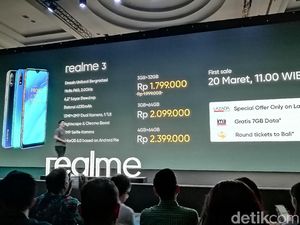 Resmi Mendarat di Indonesia, Berapa Harga Realme 3? Resmi Mendarat di Indonesia, Berapa Harga Realme 3?