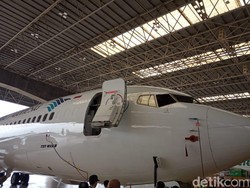 Saham Garuda Lengser ke Rp 535 Pasca Pembatalan Pesanan B737 MAX 8