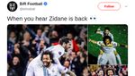 Meme: Ramai-Ramai Sambut CLBK Zidane-Madrid