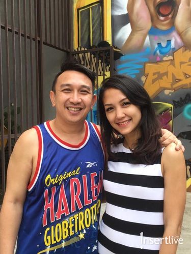 Augie Fantinus dan istri