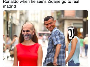 Ragam Meme Zidane Balik ke Madrid, Ronaldo Ikut Disinggung