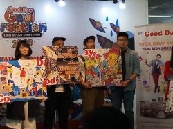 Empat Seniman Nasional Ajak Kaum Muda Ciptakan Desain Botol Minuman