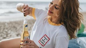 Serunya Kulineran Nora Alexandra, Model Cantik Teman Dekat Jerinx SID