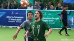 Seru Banget, Begini Gaya Puyol Main Futsal di Jakarta