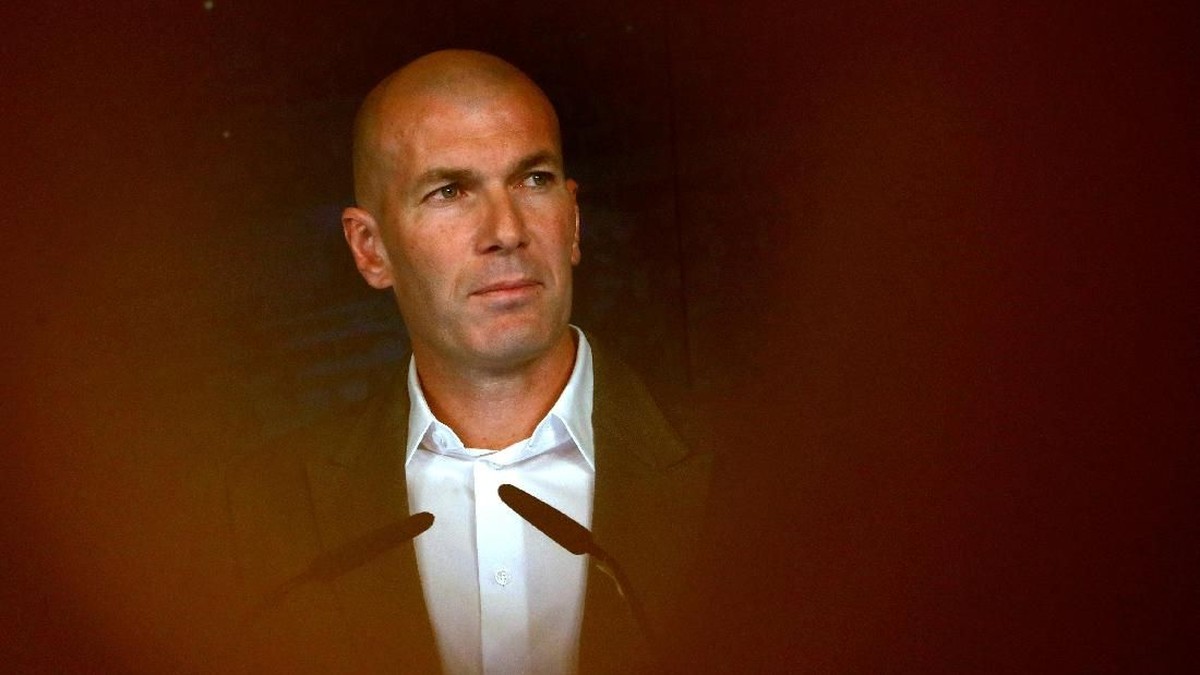 Pelatih Real Madrid Zinedine Zidane. (Foto: Susana Vera / Reuters)