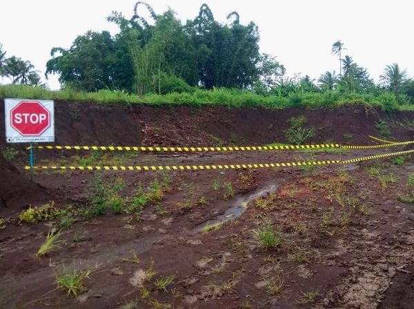 Penampakan Situs Kuno di Tol Pandaan-Malang