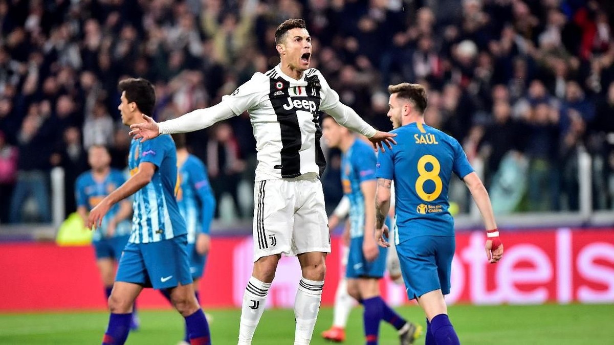 Cristiano Ronaldo sudah yakin bisa menghancurkan Atletico Madrid. (Foto: Massimo Pinca/Reuters)