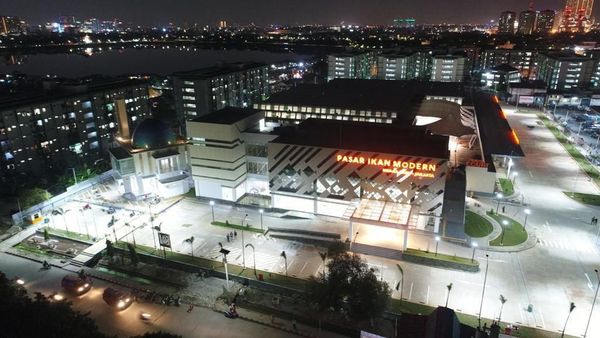 Mengintip Pasar Ikan Modern yang Diresmikan Jokowi Malam Ini