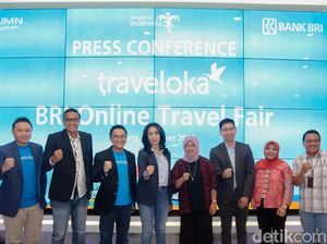 Gaet Traveloka, BRI Gelar Online Travel Fair Diskon Hingga 30% Gaet Traveloka, BRI Gelar Online Travel Fair Diskon Hingga 30%