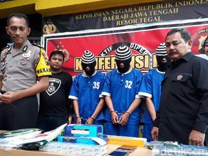 Komplotan Pembobol Minimarket di Tegal Diringkus