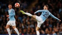 Dalam pertandingan ini, City mampu tampil dominan. Penguasaan bola mereka ada di angka 67 persen dalam data yang dilansir UEFA. Reuters/Lee Smith.