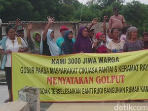 3.000 Warga Korban Gusuran Cilegon Golput di Pemilu 2019