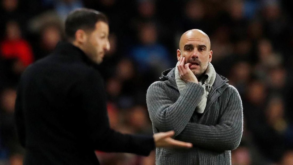 Manajer Manchester City, Josep Guardiola. (Foto: Lee Smith/Actions Images via Reuters)