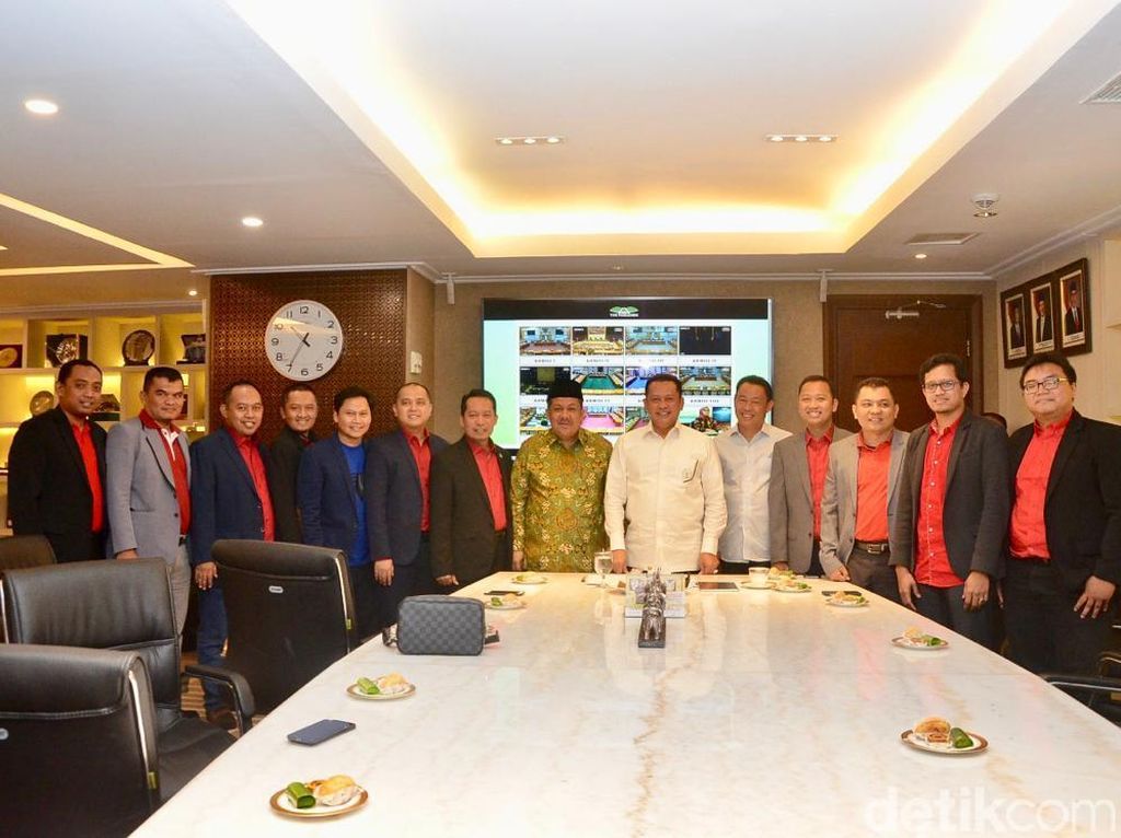 Ketua DPR Bertemu Pengurus Garbi, Fahri Hamzah Ikut Ketua DPR Bertemu Pengurus Garbi, Fahri Hamzah Ikut